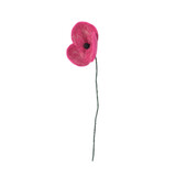 Aveva Design Aveva design - bloem vilt - poppy fuchsia