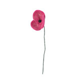 Aveva Design Aveva design - bloem vilt - poppy fuchsia Aveva Design Aveva design - bloem vilt - poppy fuchsia