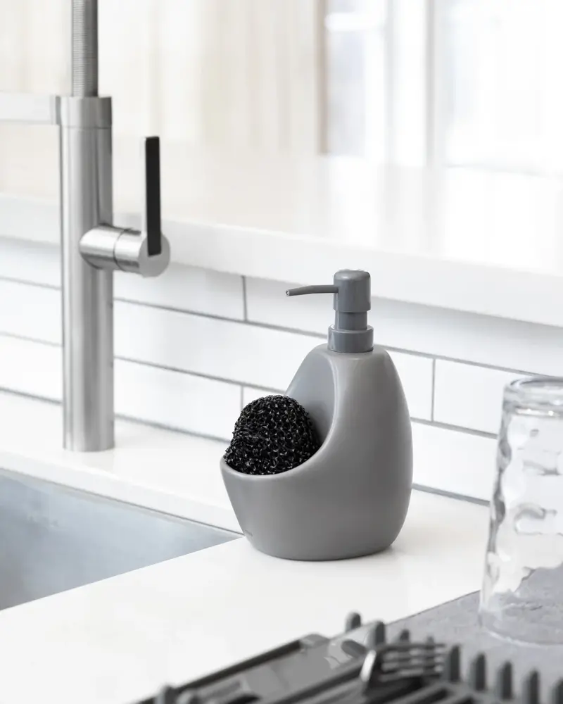 Umbra Umbra - joey zeeppompje met scrubby - charcoal Umbra Umbra - joey zeeppompje met scrubby - charcoal
