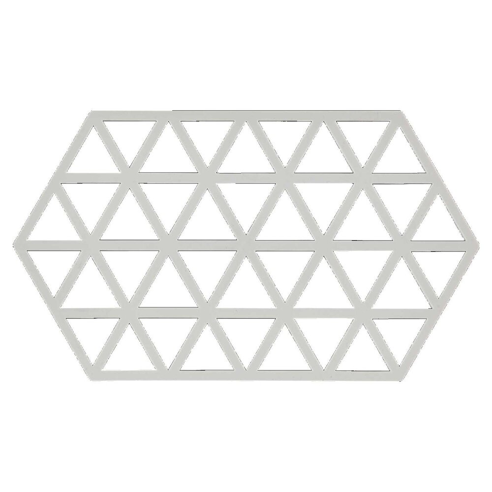 Zone Denmark Zone - panonderzetter triangles lang (24x14cm) - warm grey Zone Denmark Zone - panonderzetter triangles lang (24x14cm) - warm grey