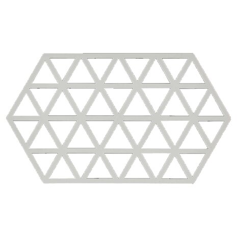 Zone Denmark Zone - panonderzetter triangles lang (24x14cm) - warm grey Zone Denmark Zone - panonderzetter triangles lang (24x14cm) - warm grey