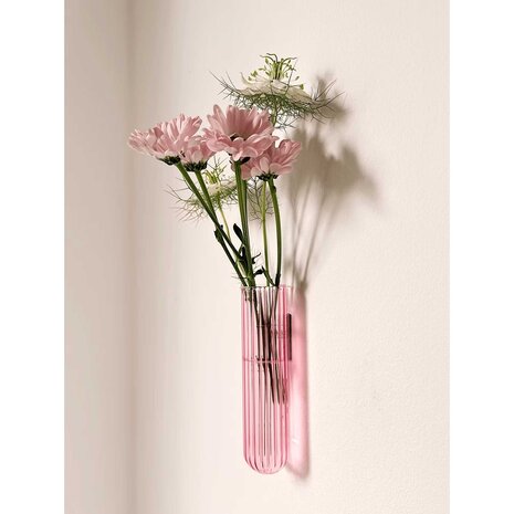 Muurbloempjes Muurbloempjes - magnetisch muurvaasje XL - pink Muurbloempjes Muurbloempjes - magnetisch muurvaasje XL - pink