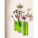 Muurbloempjes Muurbloempjes - magnetisch muurvaasje XL (3 stuks) - green