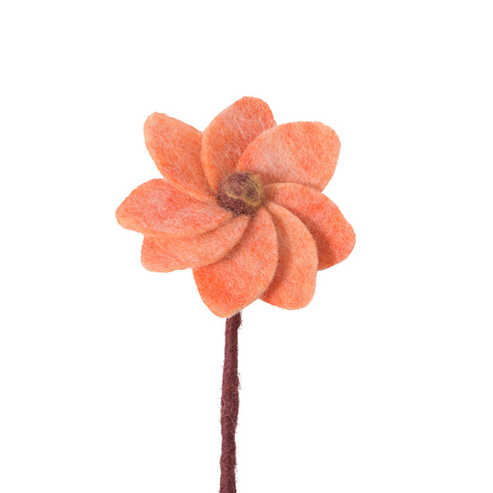 Aveva Design Aveva design - bloem vilt - dahlia peach Aveva Design Aveva design - bloem vilt - dahlia peach