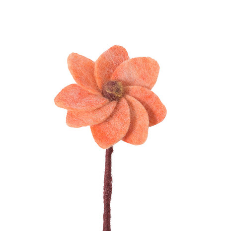 Aveva Design Aveva design - bloem vilt - dahlia peach Aveva Design Aveva design - bloem vilt - dahlia peach