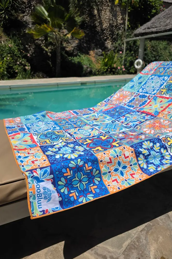 SooBluu SooBluu - reishanddoek (160 x 100 cm) - porto