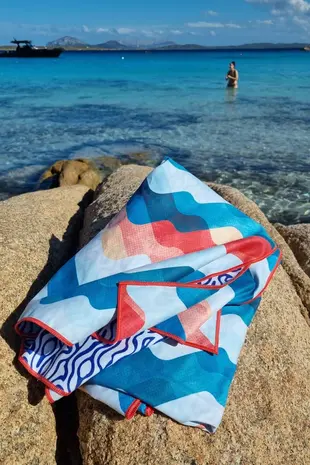 SooBluu SooBluu - reishanddoek (160 x 100 cm) - nami