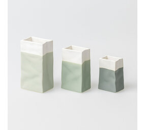 Räder Rader - mini vaasjes - zak groen (set van 3)