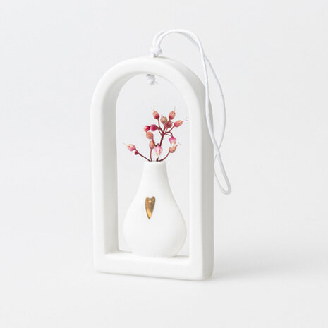 Räder Rader - mini muurvaas - heart
