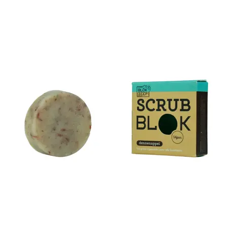 Blokzeep Blokzeep - scrub blok - dennenappel Blokzeep Blokzeep - scrub blok - dennenappel