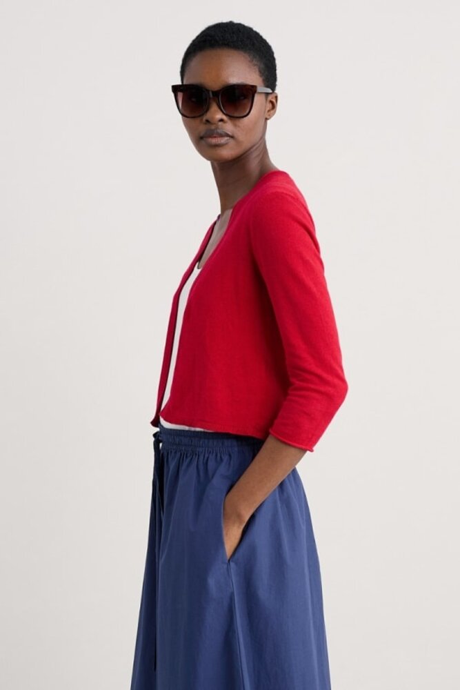 Seasalt Seasalt - vanessa cardigan - scarlet