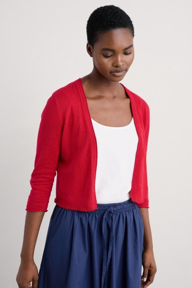 Seasalt Seasalt - vanessa cardigan - scarlet