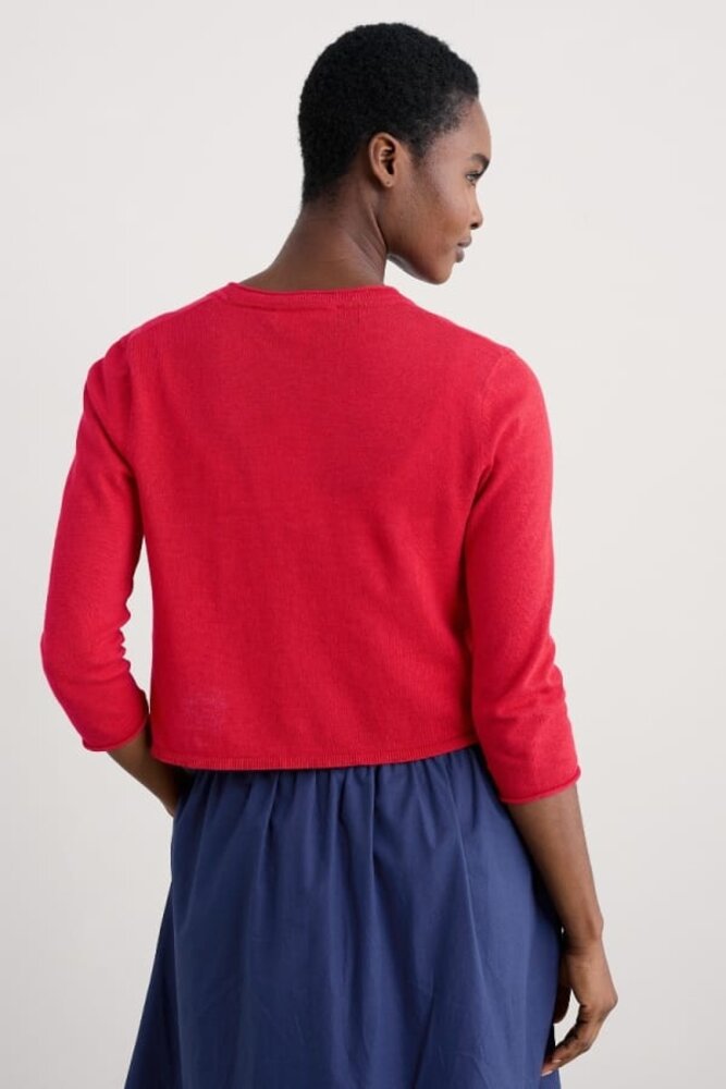 Seasalt Seasalt - vanessa cardigan - scarlet