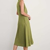 Seasalt Seasalt - sleeveless carved wood dress - dark citron Seasalt Seasalt - sleeveless carved wood dress - dark citron
