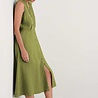 Seasalt Seasalt - sleeveless carved wood dress - dark citron Seasalt Seasalt - sleeveless carved wood dress - dark citron