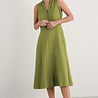 Seasalt Seasalt - sleeveless carved wood dress - dark citron Seasalt Seasalt - sleeveless carved wood dress - dark citron