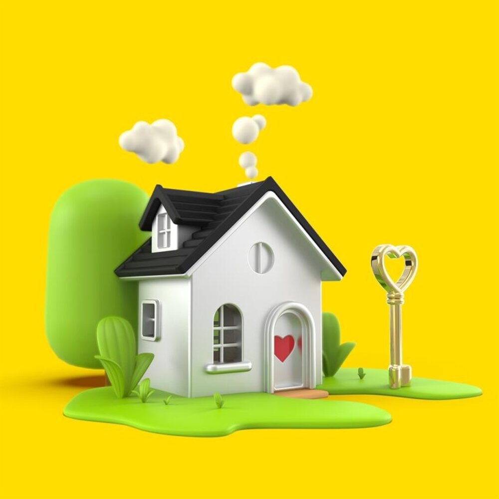 Metalmorphose Metalmorphose - sleutelhanger - home sweet home