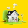 Metalmorphose Metalmorphose - sleutelhanger - home sweet home Metalmorphose Metalmorphose - sleutelhanger - home sweet home