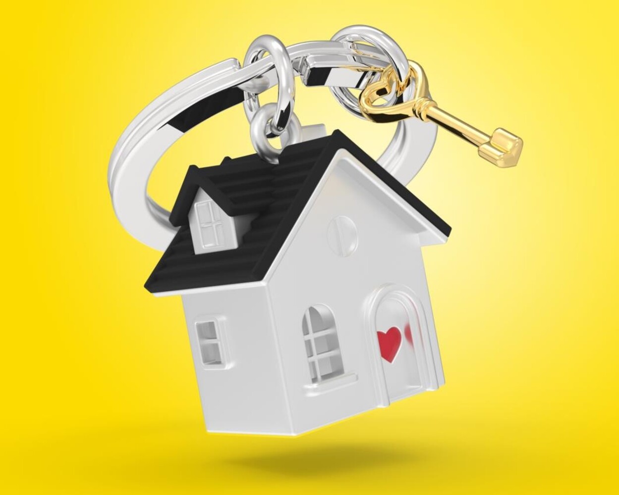 Metalmorphose Metalmorphose - sleutelhanger - home sweet home
