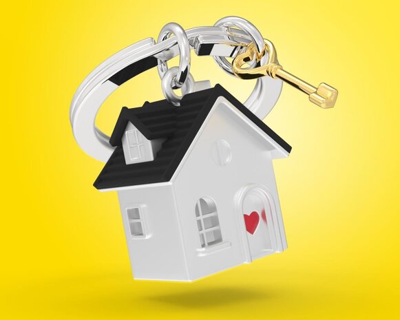 Metalmorphose Metalmorphose - sleutelhanger - home sweet home