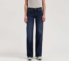 MUD Jeans Mud jeans - cleo mid loose - rustic blue