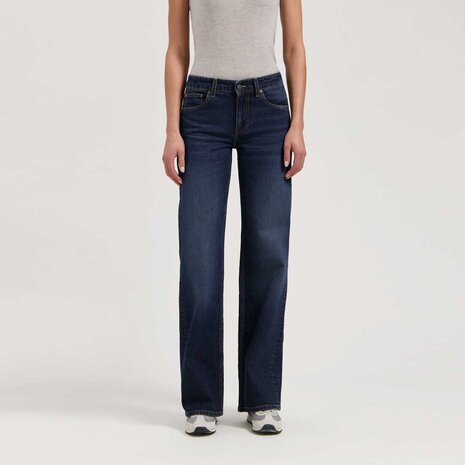 MUD Jeans Mud jeans - cleo mid loose - rustic blue