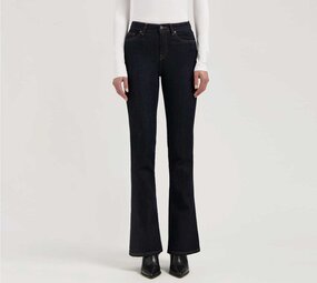 MUD Jeans Mud jeans - isy high flared - strong blue MUD Jeans Mud jeans - isy high flared - strong blue