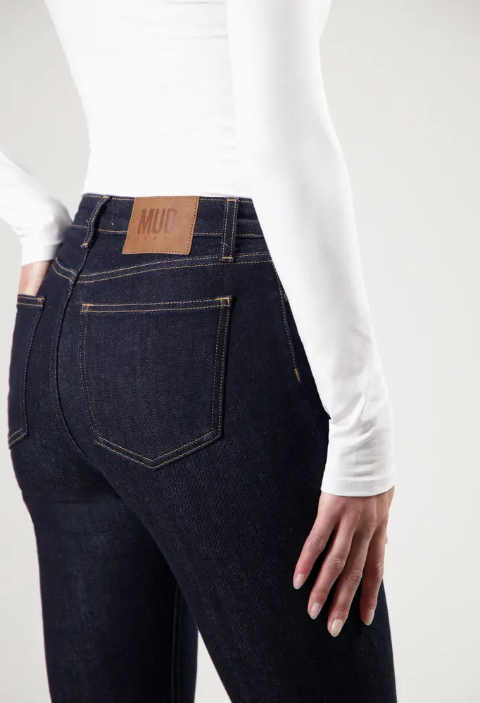 MUD Jeans Mud jeans - isy high flared - strong blue MUD Jeans Mud jeans - isy high flared - strong blue