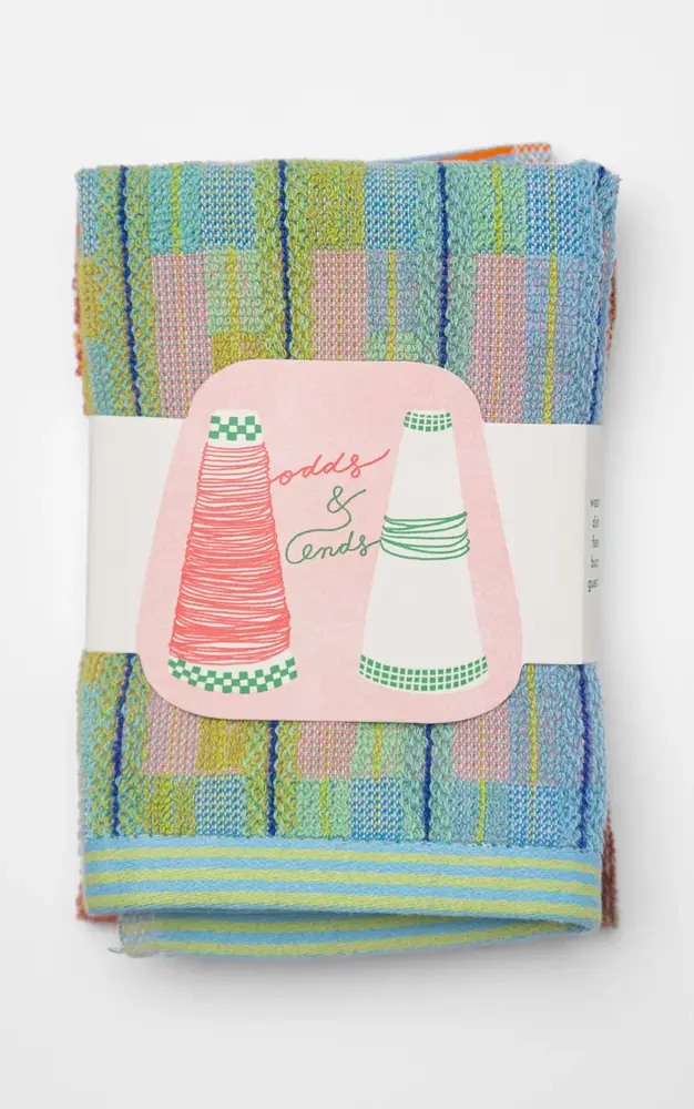 Foekje Fleur Foekje fleur - odds & ends - basket multi doekjes #61 (set van 2)