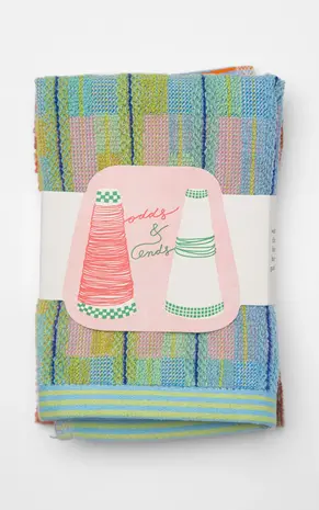 Foekje Fleur Foekje fleur - odds & ends - basket multi doekjes #61 (set van 2)