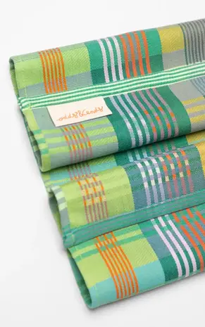 Foekje Fleur Foekje fleur - odds & ends - wild weave theedoek #77A Foekje Fleur Foekje fleur - odds & ends - wild weave theedoek #77A