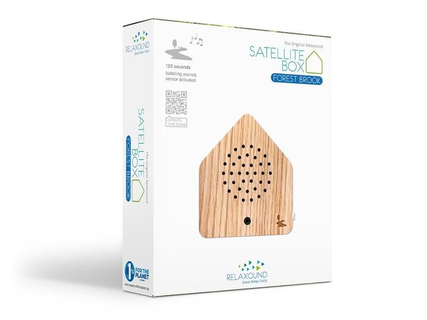 Zwitscherbox Zwitscherbox/Relaxound - satellite box forest brook - wood