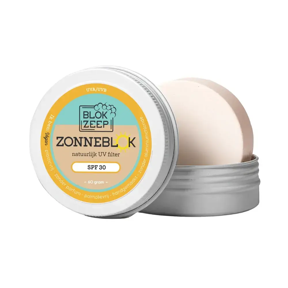 Blokzeep Blokzeep - zonneblok minerale zonnebrand - SPF 30 Blokzeep Blokzeep - zonneblok minerale zonnebrand - SPF 30