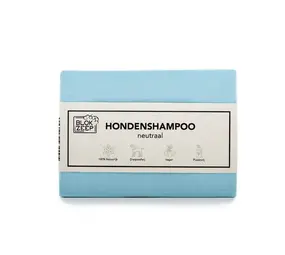 Blokzeep Blokzeep - shampoo bar hond - neutraal (100g) Blokzeep Blokzeep - shampoo bar hond - neutraal (100g)