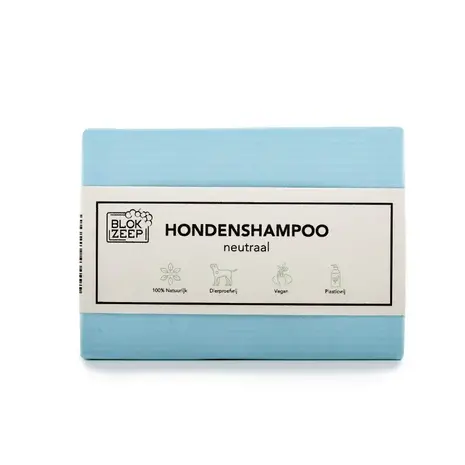 Blokzeep Blokzeep - shampoo bar hond - neutraal (100g) Blokzeep Blokzeep - shampoo bar hond - neutraal (100g)