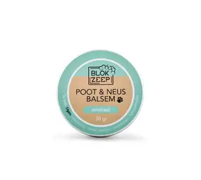 Blokzeep Blokzeep - poot & neus balsem hond - neutraal (30g)
