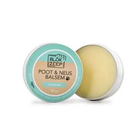 Blokzeep Blokzeep - poot & neus balsem hond - neutraal (30g) Blokzeep Blokzeep - poot & neus balsem hond - neutraal (30g)