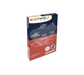 Kidywolf Kidywolf - kidydraw-mini refill - dino's & de ruimte