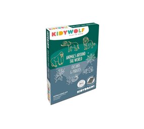 Kidywolf Kidywolf - kidydraw-mini refill - dieren & piraten
