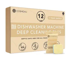 Cosmeau Cosmeau - vaatwasmachinereiniger (12 tabletten) Cosmeau Cosmeau - vaatwasmachinereiniger (12 tabletten)
