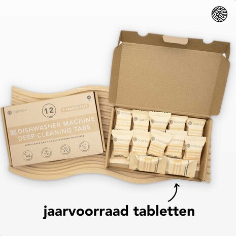 Cosmeau Cosmeau - vaatwasmachinereiniger (12 tabletten)