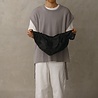 Shupatto Shupatto - opvouwbare tas met rits - black Shupatto Shupatto - opvouwbare tas met rits - black