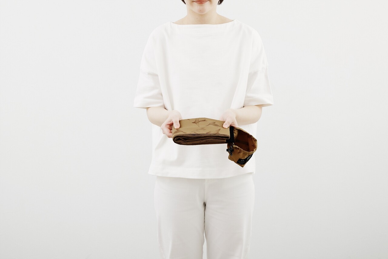 Shupatto Shupatto - opvouwbare tas met rits - flying birds Shupatto Shupatto - opvouwbare tas met rits - flying birds