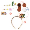 Djeco Djeco - diy haarbanden - flower friends Djeco Djeco - diy haarbanden - flower friends