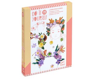 Djeco Djeco - diy haarbanden - flower friends Djeco Djeco - diy haarbanden - flower friends