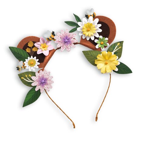 Djeco Djeco - diy haarbanden - flower friends Djeco Djeco - diy haarbanden - flower friends