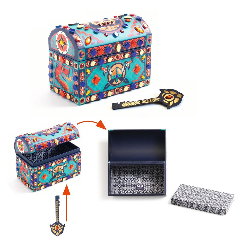 Djeco Djeco - diy schatkist - super schat Djeco Djeco - diy schatkist - super schat