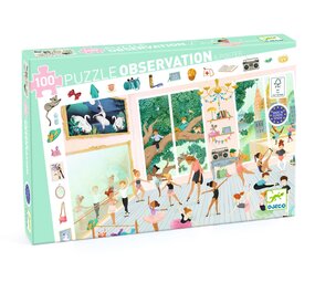 Djeco Djeco - zoek puzzel - de dansschool (100 stukjes)