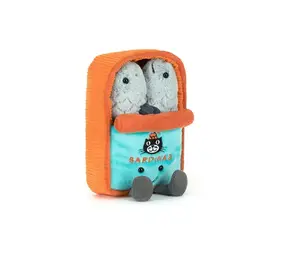 Jellycat Jellycat - amuseables knuffel - sardine tin Jellycat Jellycat - amuseables knuffel - sardine tin