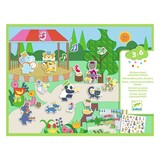 Djeco Djeco - herplakbare puffy stickers - fanfare